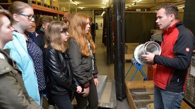 2016 10 20 DK Schler erkunden Berufswelt des Handwerks in Hude